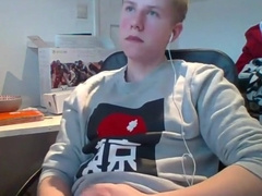 Shaved Jock Cum Shot