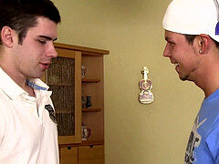 hetero youngster takes swarthy faggot cock from behind