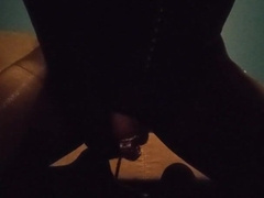 James Plays with a Tail Cork and a Inflatable Butt-Plug