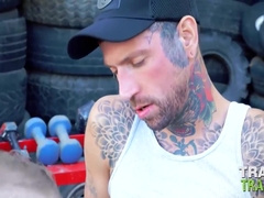 Barebacks With 10 Min With Ryan Sebastian And Davin Strong