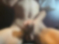 Volleyball man jacks at an internet cafe