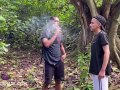 Taking milk in the Reserva Trilha three Ferativo1