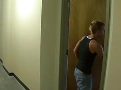 Hunks Cody Summers and Ty Colt having bathroom sex