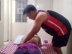 Tantalizing back massage with Talahib23, a hot Filipino guy