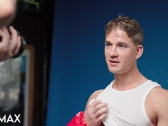 Light-Haired Rolls Ficks Lovely BIG BLACK COCK - Brandon Anderson, Ty Santana - ASGmax