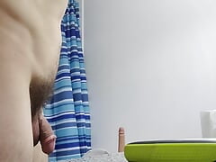 Straight amateur toys his virgin ass