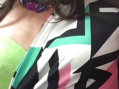 Cross dresser jerk off