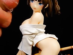 Nadeko Saionji figure bukkake SoF
