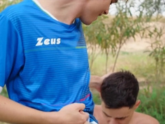 :: STAXUS :: SANS A CONDOM PLAYERS Sporty buddies, heating up after a firm day of teaching.