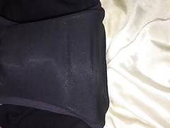 Cum inside panty gusset