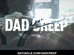 Homosexual sonny to deepthroat Step-father's knob