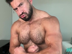 Muscle God Rips Out Of Shirt