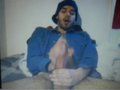 young huge dick latin shoots a hot cum load 4