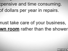 Dudes Jerking Off In The Shower Make Pipes Clogged W Cum! - Dakota Payne And Jayden Marcos