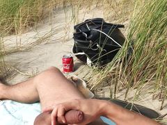 Public - Naked fun on the beach - Jerk, Suck, Assplay with toys and fuck