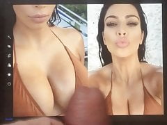 Kim Kardashian Cum Tribute