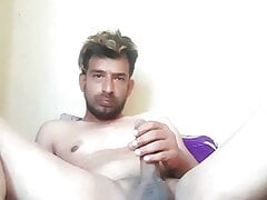 Asian boy masturbating