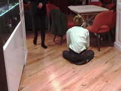 The Cleaning Guy Got His Fly Dirty While Cleaning David Gallagher) - Casey Donovan