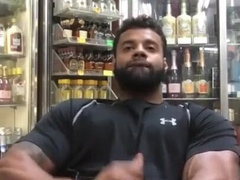 Black Guy Jerks His Gigantic Chisel Outdoors