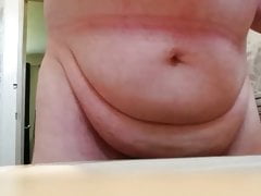 PISSING INTO A CONDOM