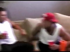 Jock gets gangbanged