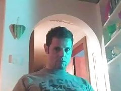 Pissing on my t-shirt and making me wet and stinky