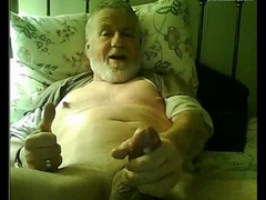 grandpa cum on cam