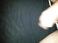 Cumshot on my black Shirt