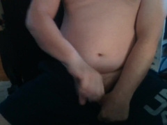 Milking off and Spunking all over myself