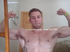 Muscle Fetish - Lance Flexing Part6 Video3