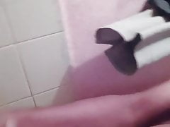 Masturbation by cherry and cumming