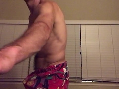 Toying with my Rock Solid Penis and Arse to Ejaculation