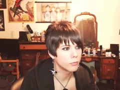 Short haired cutie