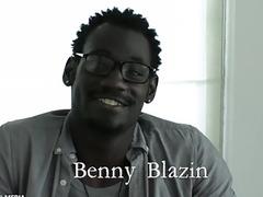 Showing off and talking about his fantasies