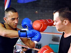 Antonio Milan and Dakota Brittan end sparring with anal