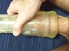 fleshlight jerking off double cum