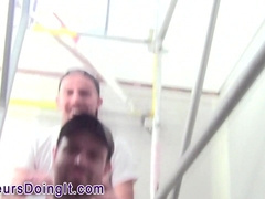 Newcomer Guys Love Smooching