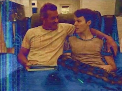 Jerking-off, internal ejaculation, queer