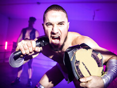 Skyy Knox and Malik Delgaty wrestling and fucking
