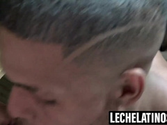 LecheLatinos.com - Bronze Marcus wanks me to a jizz facial cumshot