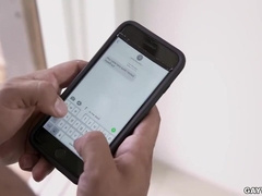 Steven Roman Pleasures Himself With A Dildo When His Roommate Jeremy Spreadums Catches Him