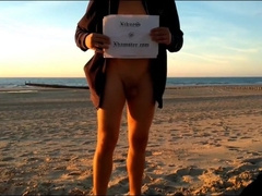 Bare at the beach