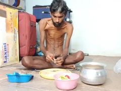 Hot Boy Rajeshplayboy993 Cooking Aalu Curry 1