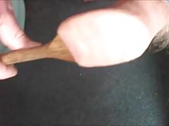 Two uses for a wooden spoon