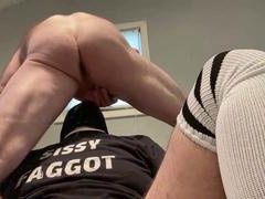 Whore, hetero, cum-eating