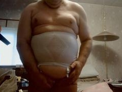 Chub tits, plump, gay cum