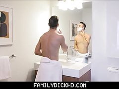Stepdad And Twink Step Son Fuck After Needing Help Shaving
