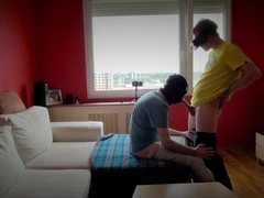 Trailer smoking hand-job humping hook-up...