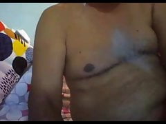 grandpa stroke on webcam