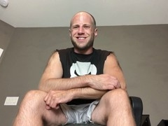 Feeling hungry? Indulge in my sweaty feet as Adam Castle takes control